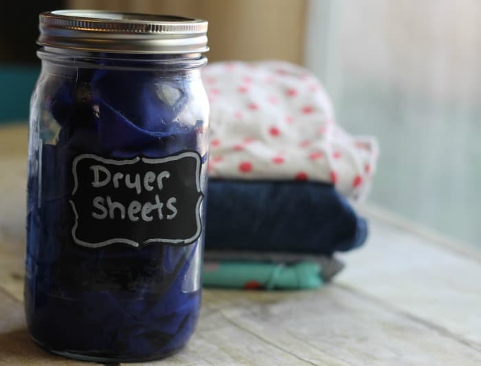 essential oil dryer sheets