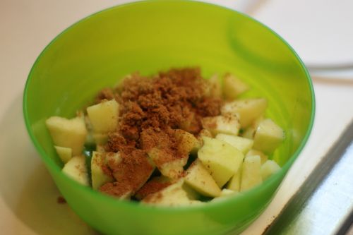 ingredients for low carb apple pies