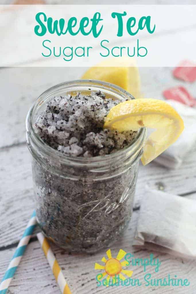 sweet tea sugar scrub