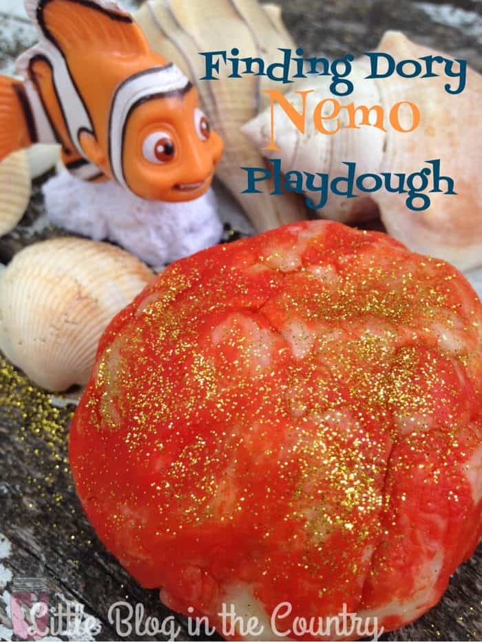 Finding Dory Nemo Playdough