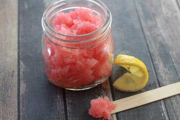 pink lemonade sugar scrub h