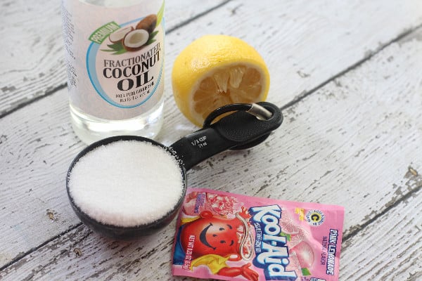 pink lemonade sugar scrub ingredients