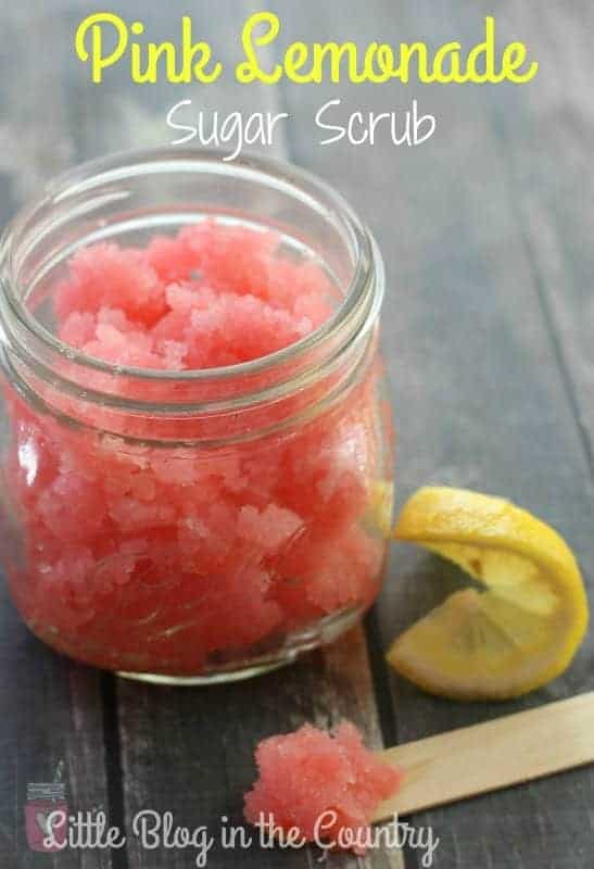 Pink Lemonade Sugar Scrub | Simple in the Country
