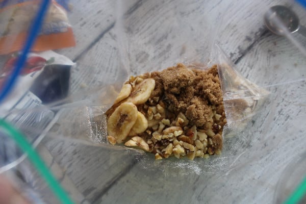 homemade instant oatmeal packets banana nut bread