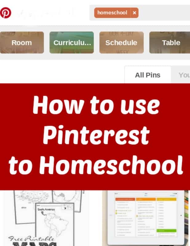 How to use Pinterest to Homeschool