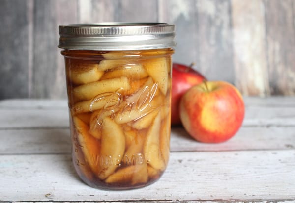 pressure cooker canned apple pie filling