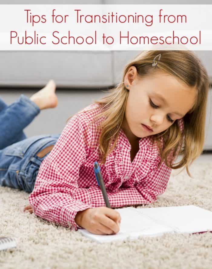 Tips for Transitioning from Public School to Homeschooling