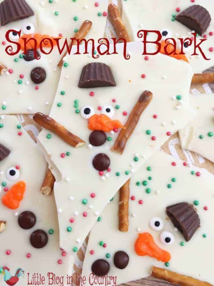 Snowman Bark 