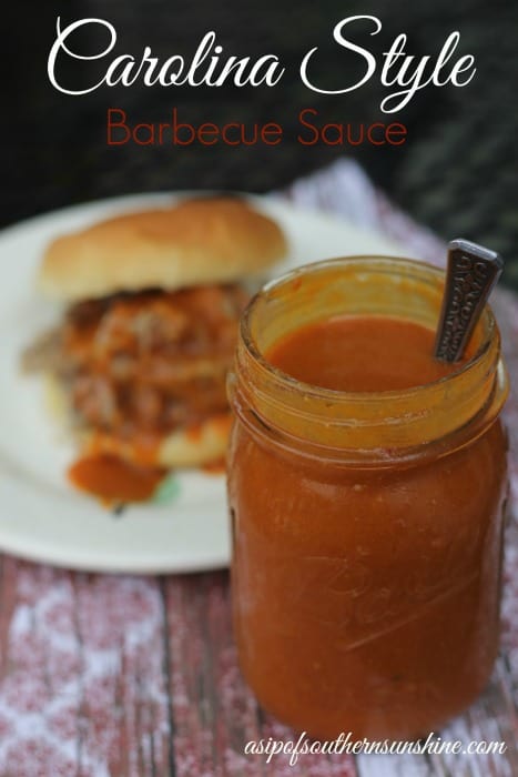 How to make carolina bbq sauce