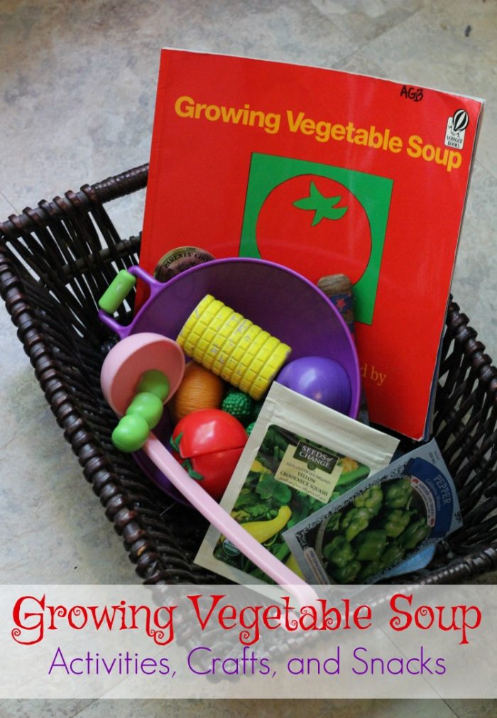 Growing Vegetable Soup Book Based Activities