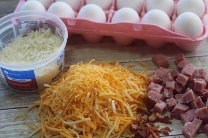 Ham eggs and cheese recipe