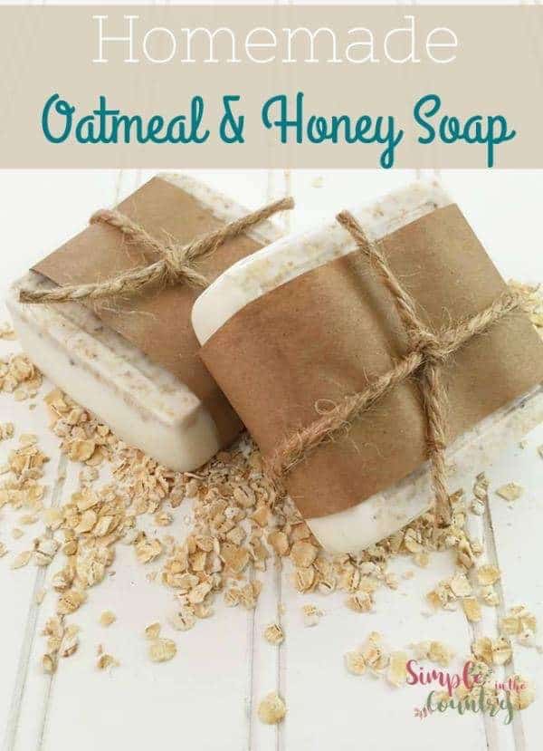 Oatmeal Honey soap recipe