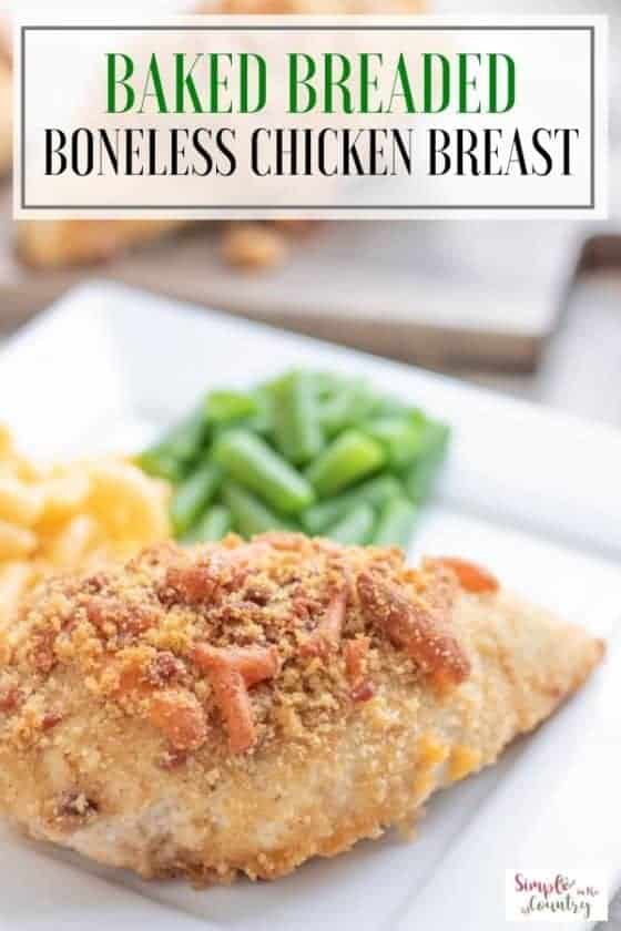 baked breaded chicken breast