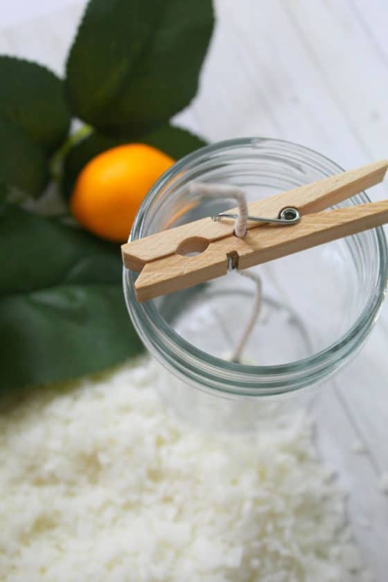 Simple and Easy Homemade Lemon Scented Candle Simple in the Country