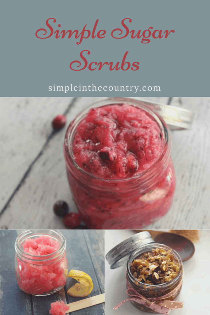 3 simple sugar scrubs